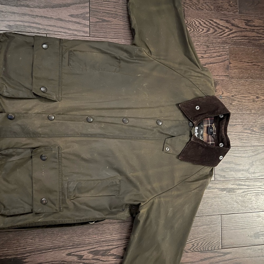 Barbour (Beaufort) Wax Jacket - Mens L (42)